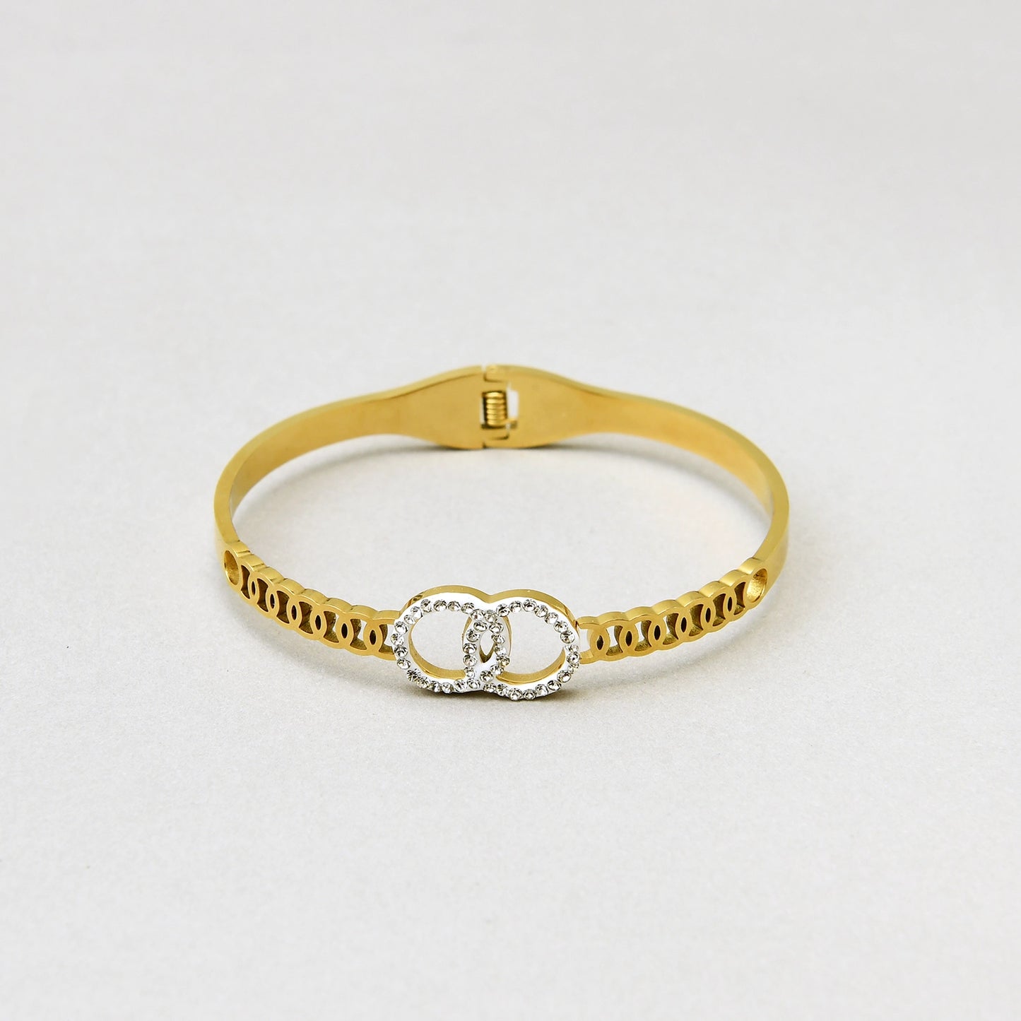 GUCCI Inspired Luxury Stainless-Steel Bracelet
