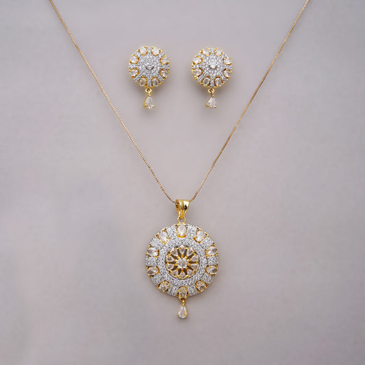 Radiant Echo Pendant Set