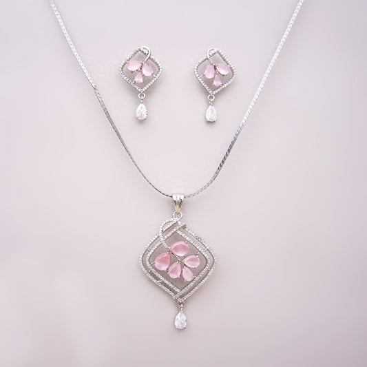 Blush Valentine Pendant Set