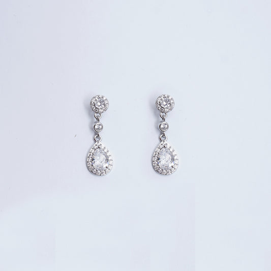 Cascade Silver Earrings